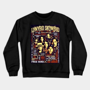 LYNYRD SKYNYRD MERCH VTG Crewneck Sweatshirt